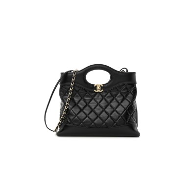 CHANEL MASTER SHINY CRUMPLED CALFSKIN MINI 31 SHOPPING BAG 1467959 (22*23*5.5cm)